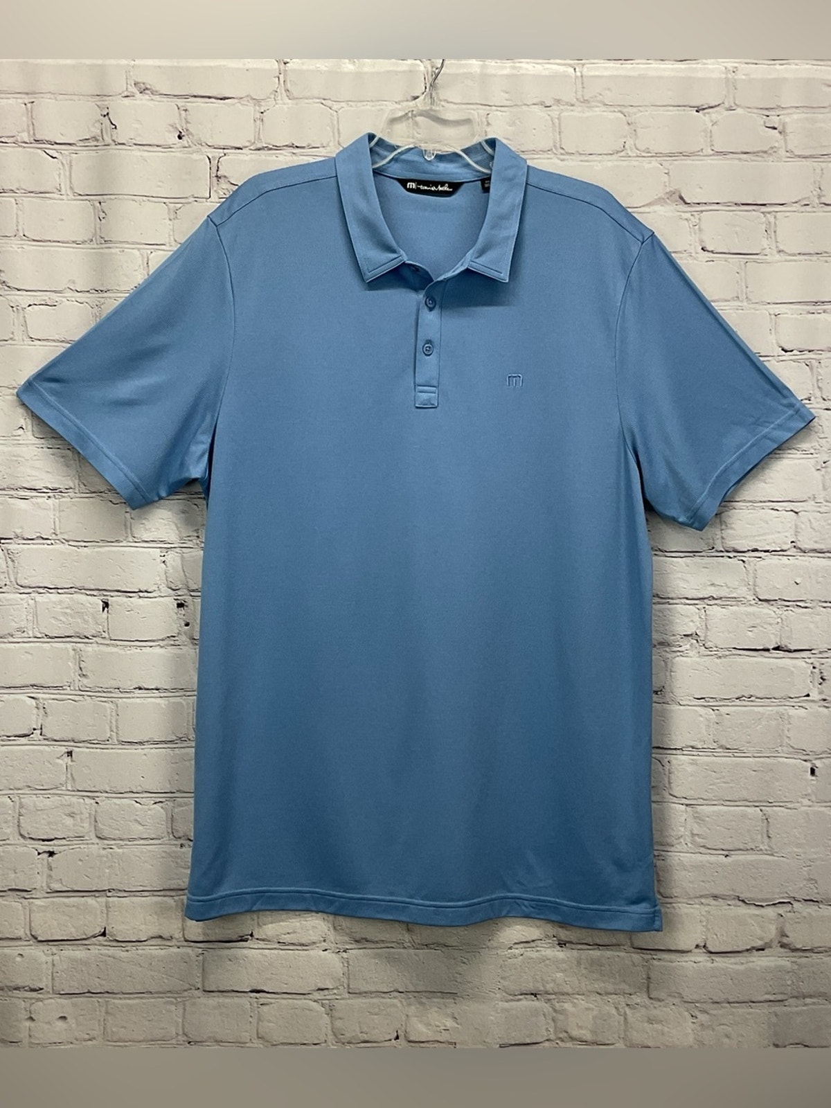 Travis Mathew Golf Polo Men's Size Xxl Blue Athleisure Sporty Casual Travel